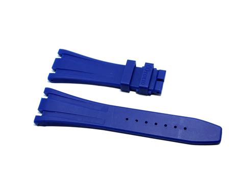 Cinturino in gomma bluette per orologio 28mm compatibile 